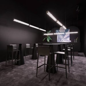 Slamp Hugo Prisma 24V designer-LED-hængelampe