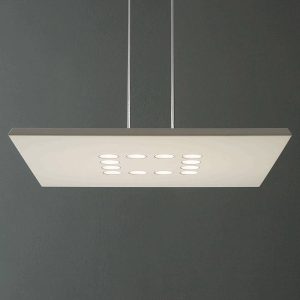 ICONE Confort LED-hængelampe i elegant hvid