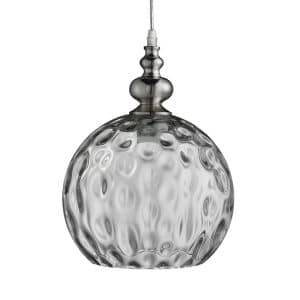 Antikt designet hængelampe Indiana sølv