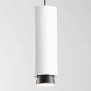 Fabbian Claque LED-hængelampe 30 cm, hvid