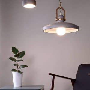Cygni hængelampe, betongrå