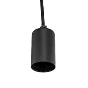 Spider hængelampe, sort, 1 lyskilde