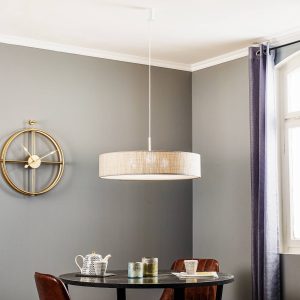 Turda hængelampe, grå, Ø 65 cm