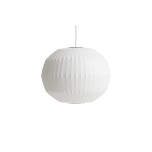 HAY Nelson Angled Sphere Bubble Pendel Mellem Off-White