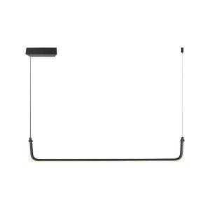 12W Hængelampe - LED, designer, 4000K, sort - Kulør : Neutral