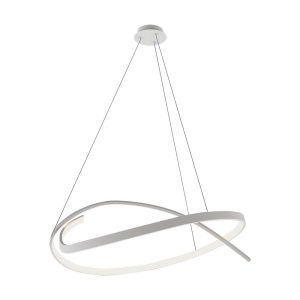 48W LED Hængelampe - 800x1200mm, 3000K, hvid, metal, TRIAC dæmpbar - Dæmpbar : Dæmpbar, Kulør : Varm
