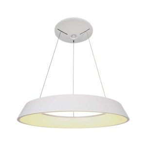 48W LED Hængelampe - Designer, TRIAC Dæmpbar, 4000K, Hvid - Dæmpbar : Dæmpbar, Kulør : Neutral