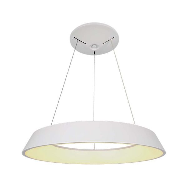 48W LED Hængelampe - Designer, TRIAC Dæmpbar, 4000K, Hvid - Dæmpbar : Dæmpbar, Kulør : Neutral