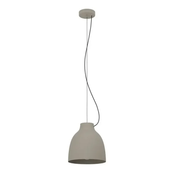 EGLO Camasca Pendel E27 Ø280 Taupe - Pendellampe - 900159