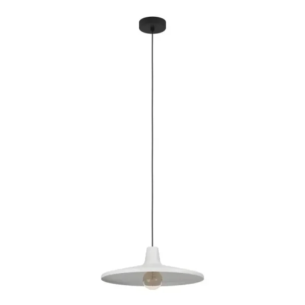 EGLO Miniere Pendel E27 Grå Sort - Pendellampe - 900833