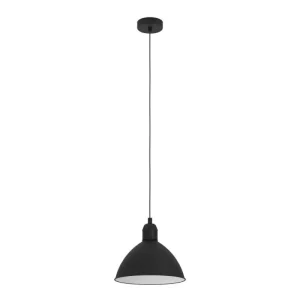 EGLO Priddy Pendel Ø305 E27 Sort - Pendellampe - 43878