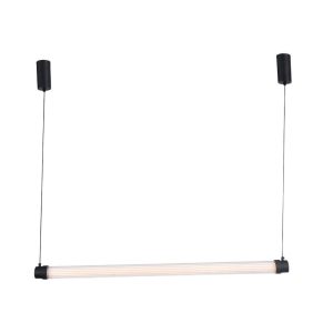 LED Designer Hængelampe - 3000K, Sort+hvid, Hus - Kulør : Varm