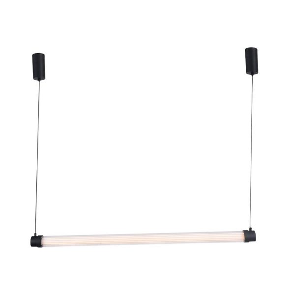 LED Designer Hængelampe - 3000K, Sort+hvid, Hus - Kulør : Varm