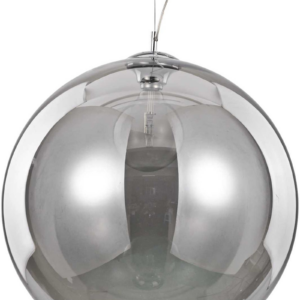 Pendel-/hængelampe Ideal Lux Nemo Ø50 cm røg/krom justerbar højde 55 - 264 cm