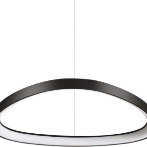 Pendel lampe Ideal Lux Gemini sort LED 48W 4950 lm justerbar højde metal hængelampe