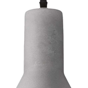 Pendel lampe Ideal Lux Oil hængelampe Ø150 mm H310 - 2400 mm E27 beton/sort