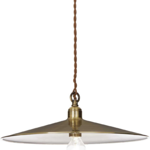 Pendellampe Ideal Lux Cantina brændt metal hængelampe Ø35 cm justerbar