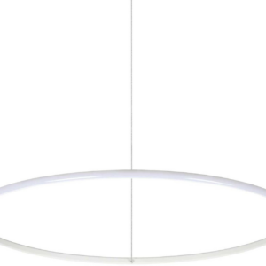 Pendellampe Ideal Lux Hulahoop hængelampe Ø 815 mm justérbar 170-2120 mm integreret LED 4000 lm 3000 K hvid