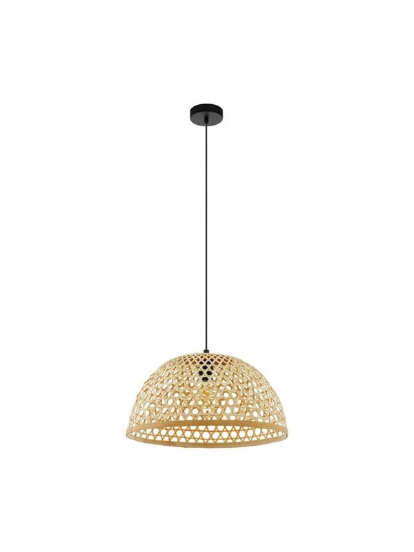 EGLO CLAVERDON PENDEL E27 Ø490 BAMBUS