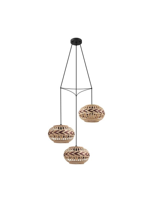 EGLO DONDARRION KLYNGE 3XE27 BAMBUS