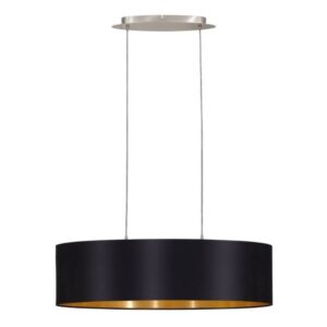 EGLO MASERLO LANGBORD 2L L780 SORT/GULD