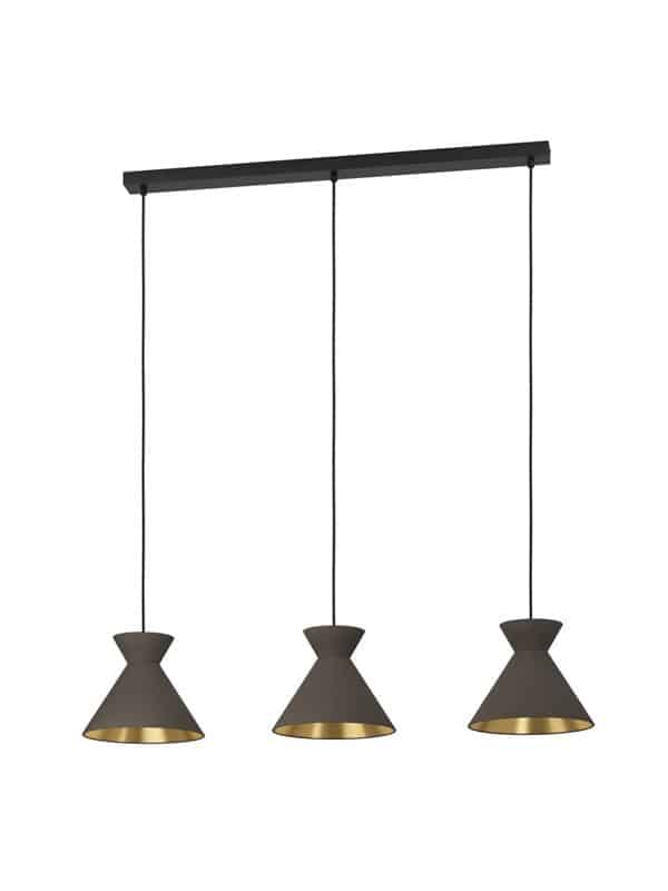 EGLO NASTASIA LANGBORD 3XE27 L1000 CAPPUCCINO/GULD