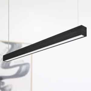 LED Pendel Sort Eg S The Black Oak (88/116/144cm) 88 cm