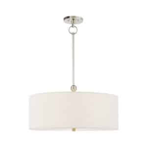 Reed loftlampe i nikkel