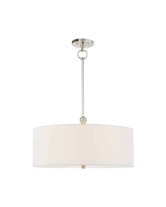 Reed loftlampe i nikkel