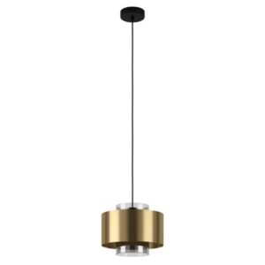 EGLO Stars of Light DUGLIA pendel E27 sort/guld/sort-transparent